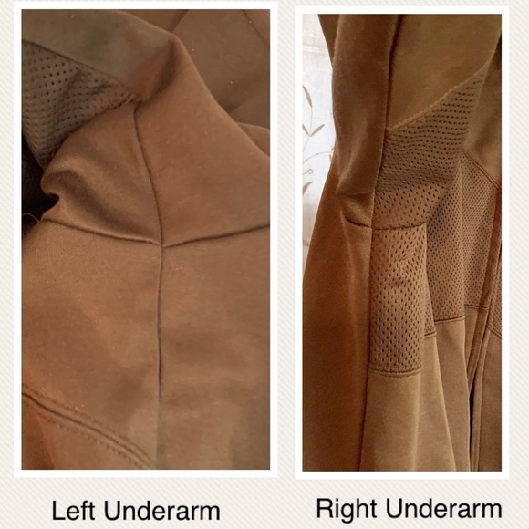 Vintage Authentic Rocawear Brown & White Diagonal Mesh Windbreaker, [Sz 3XL] - Picture 11 of 15